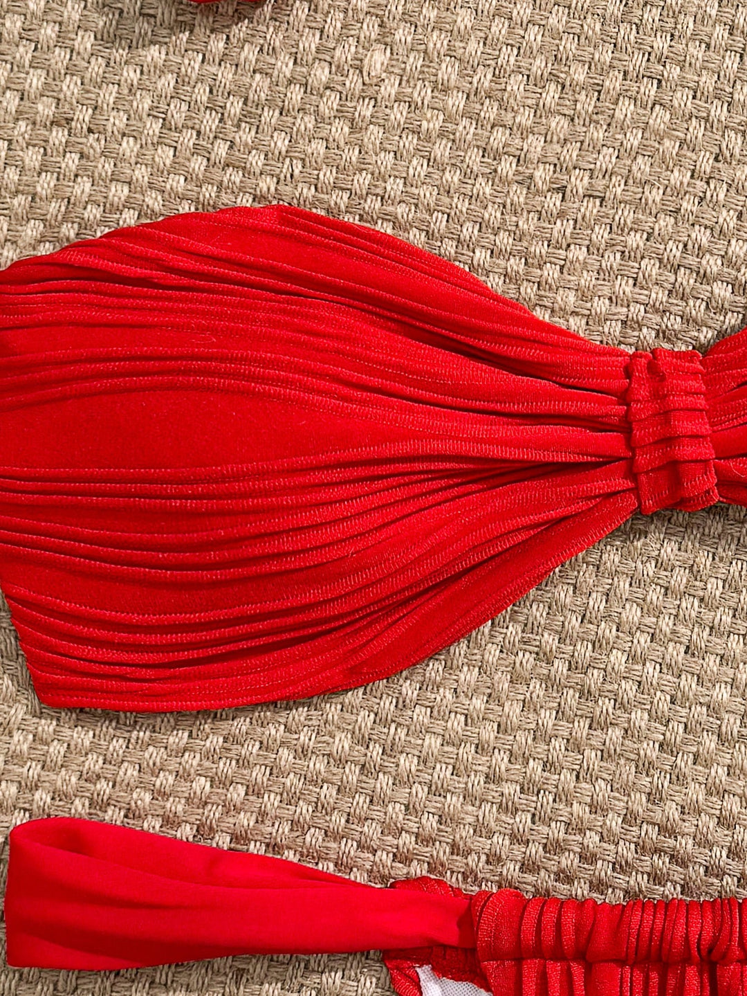 Set bikini SHEIN, roșu