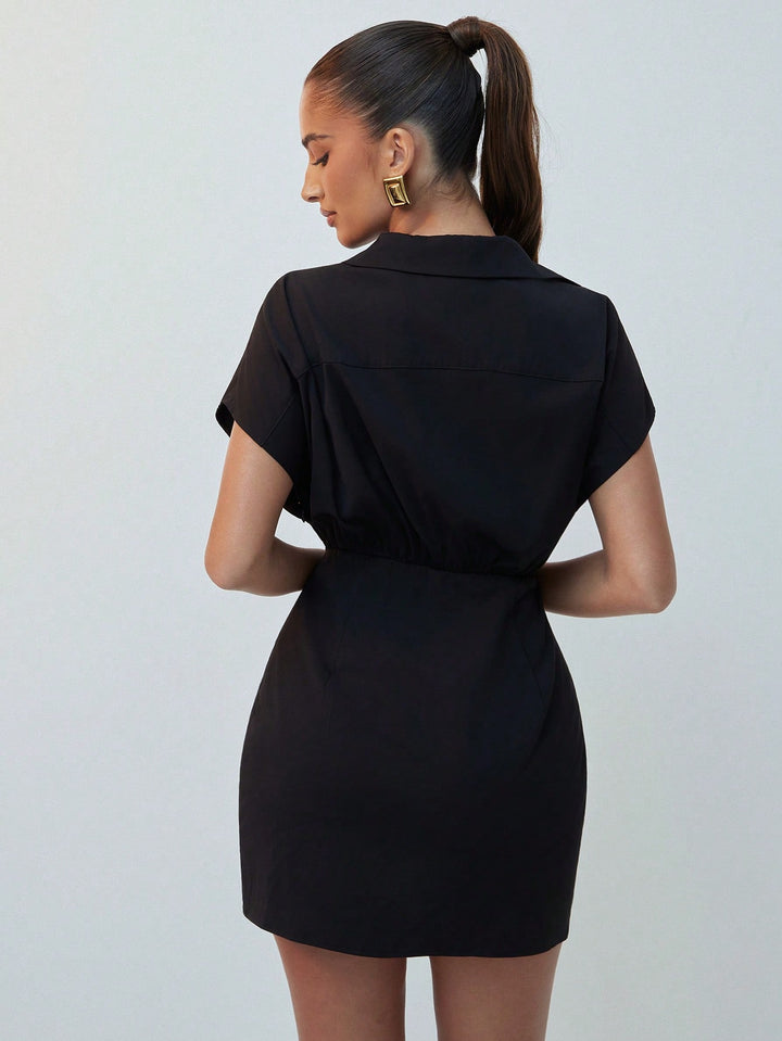 Rochie scurtă SHEIN, negru