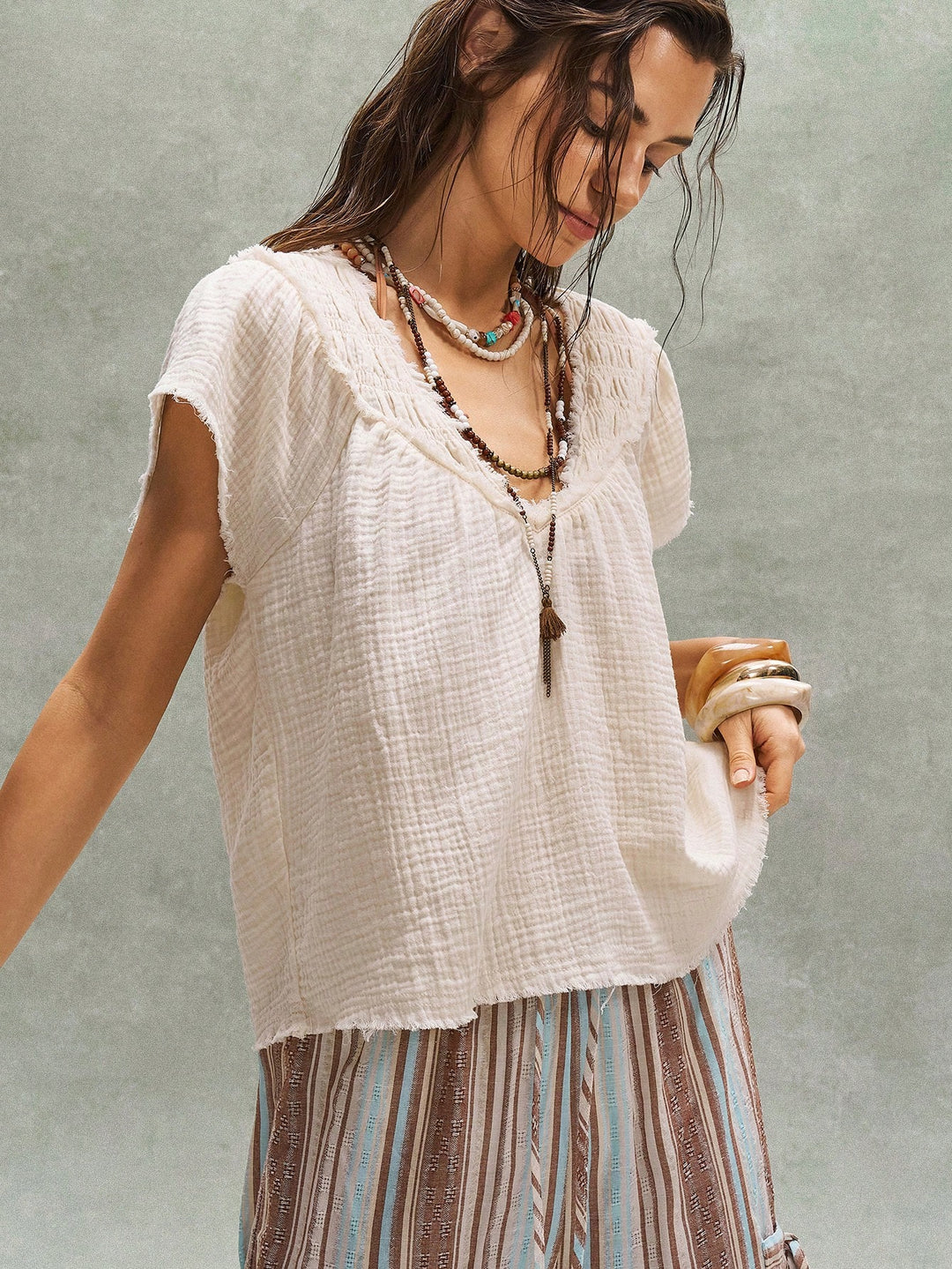 Bluza casual SHEIN, portocaliu