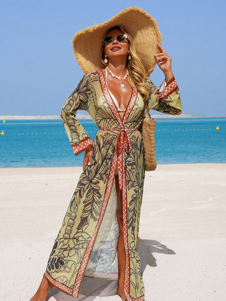 Kimono SHEIN, verde