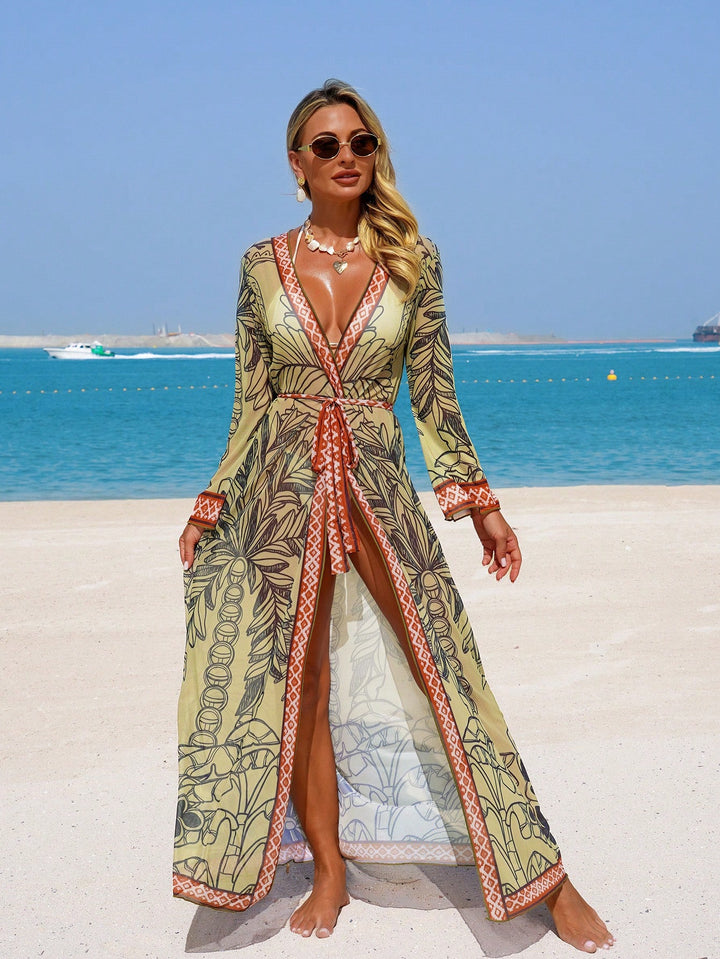 Kimono SHEIN, verde