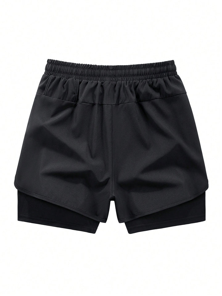 Pantaloni scurți SHEIN, negru