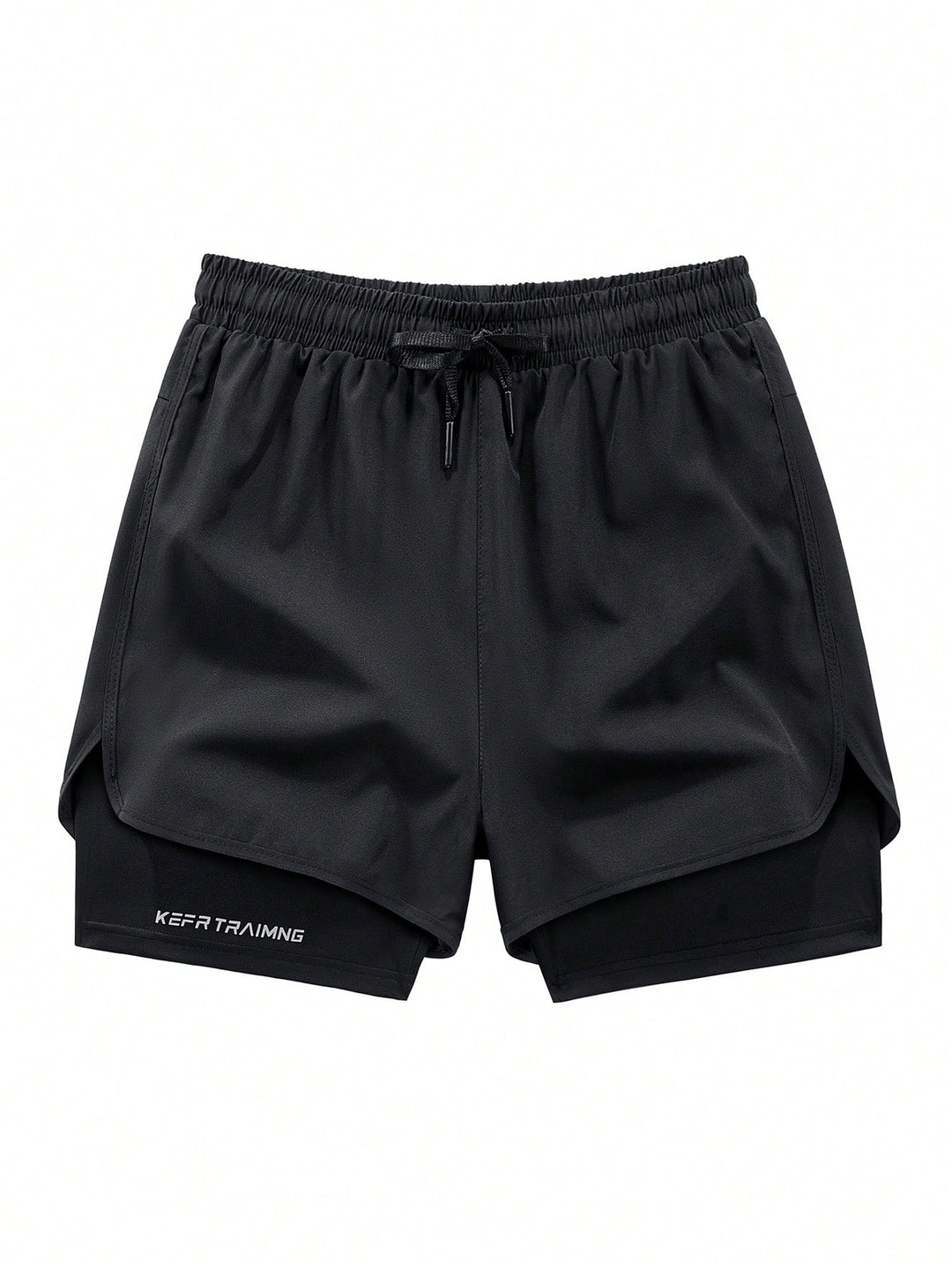 Pantaloni scurți SHEIN, negru