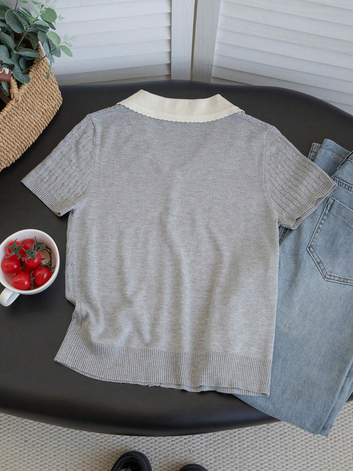 Tricou SHEIN, gri