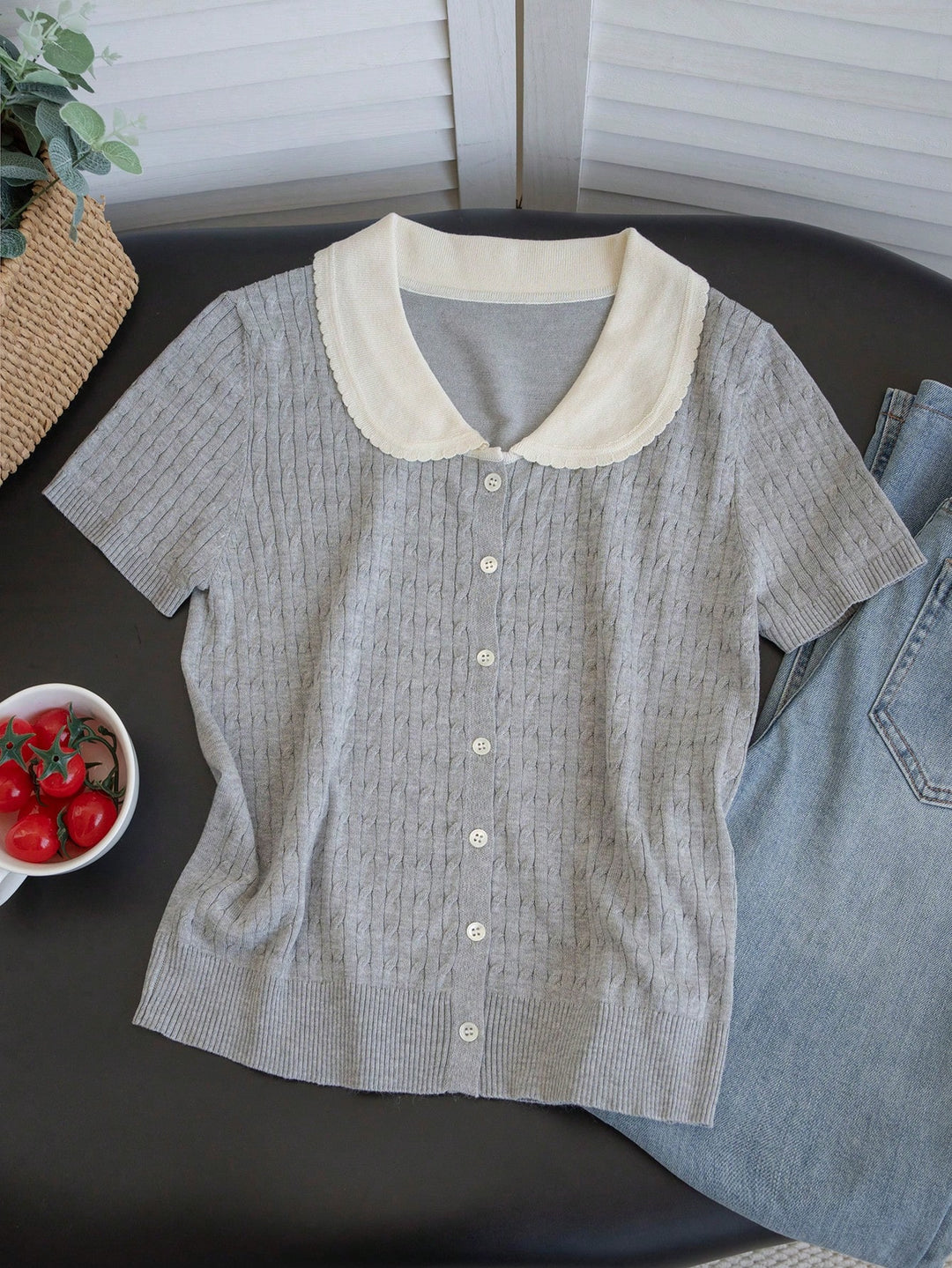 Tricou SHEIN, gri