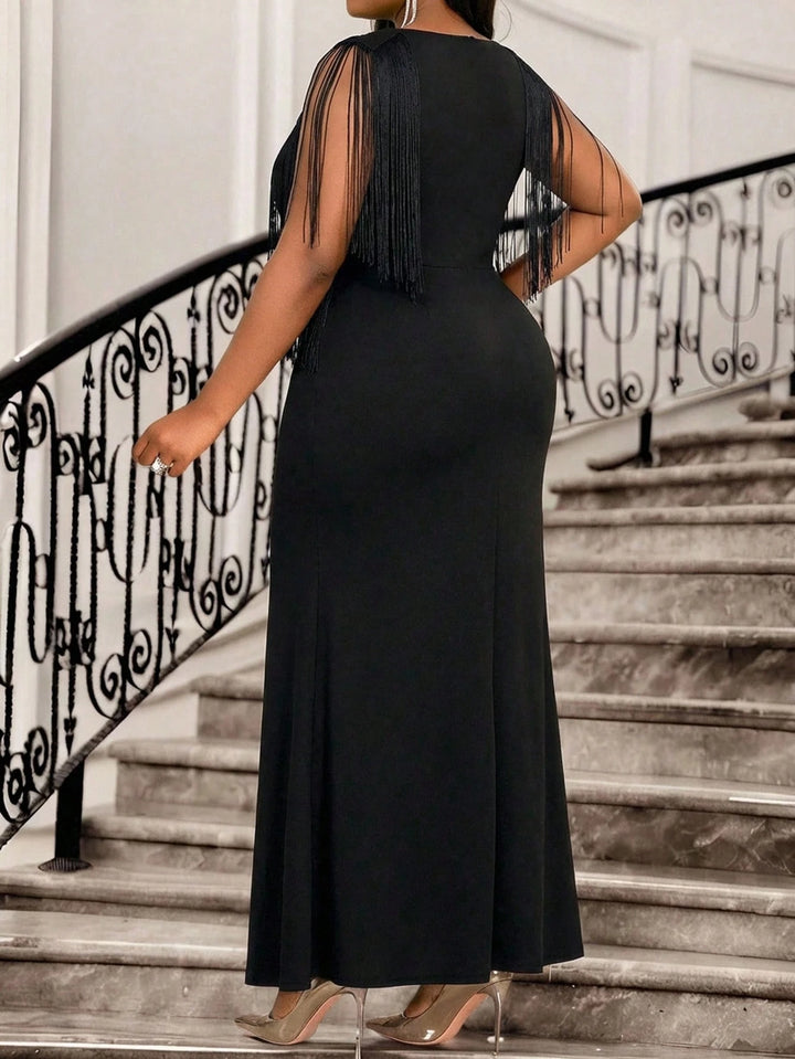 Rochie maxi SHEIN, negru