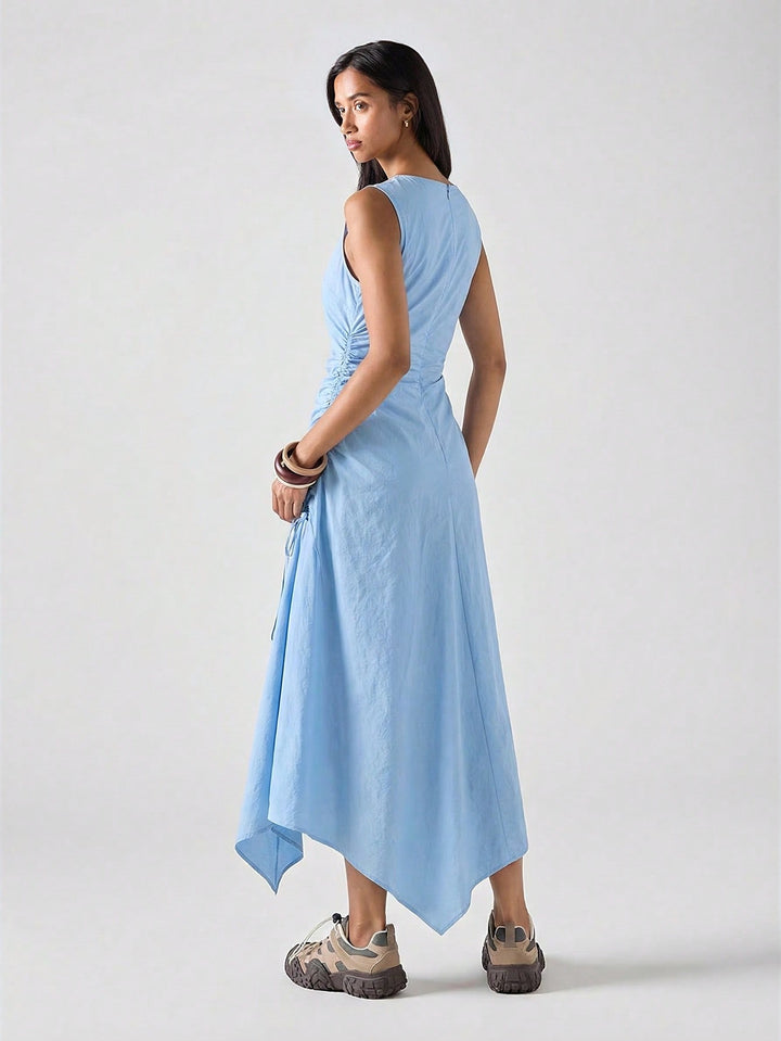 Rochie midi SHEIN, albastru
