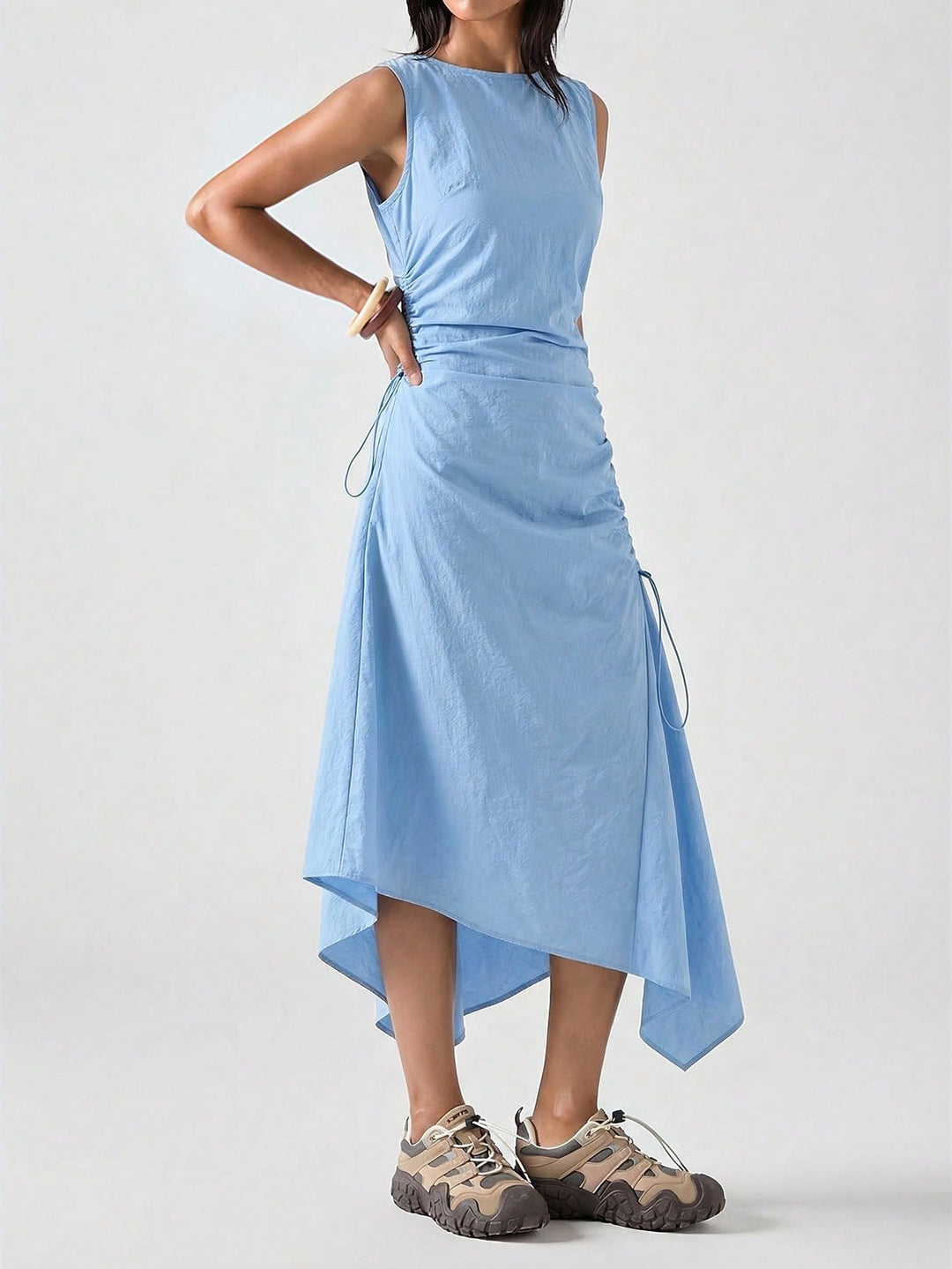 Rochie midi SHEIN, albastru