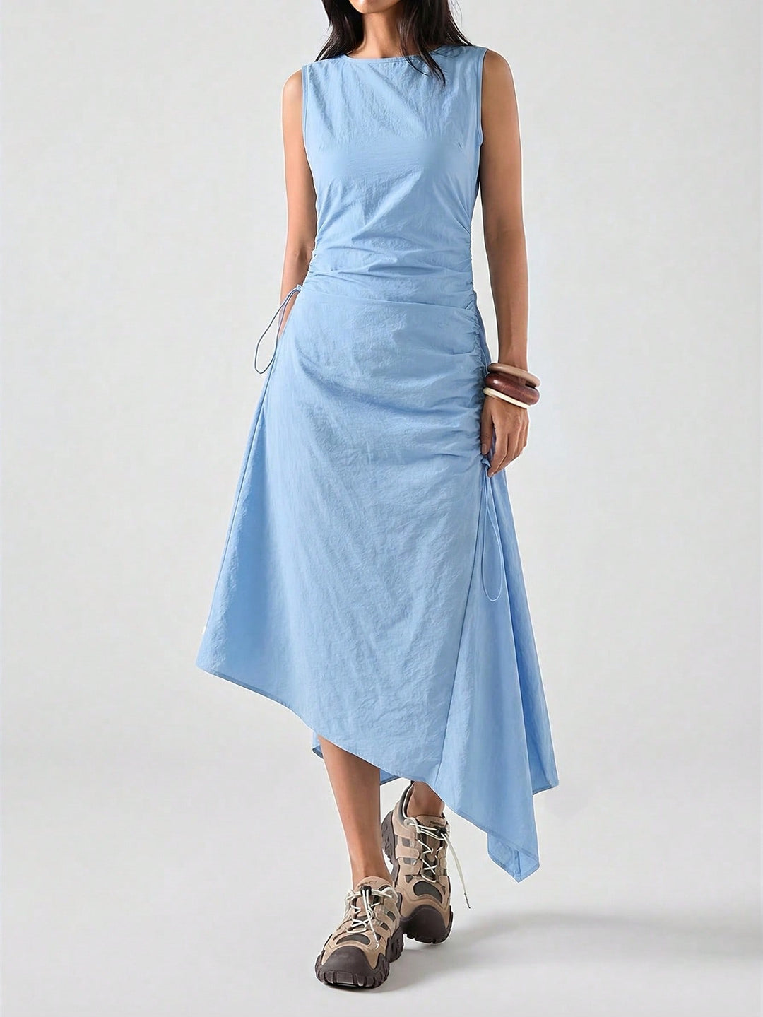 Rochie midi SHEIN, albastru