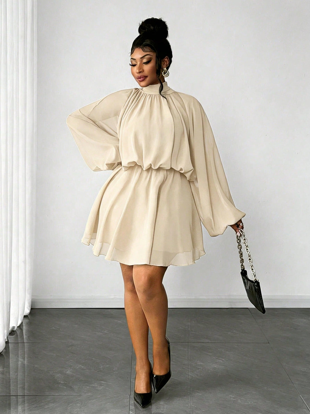 Rochie SHEIN, bej