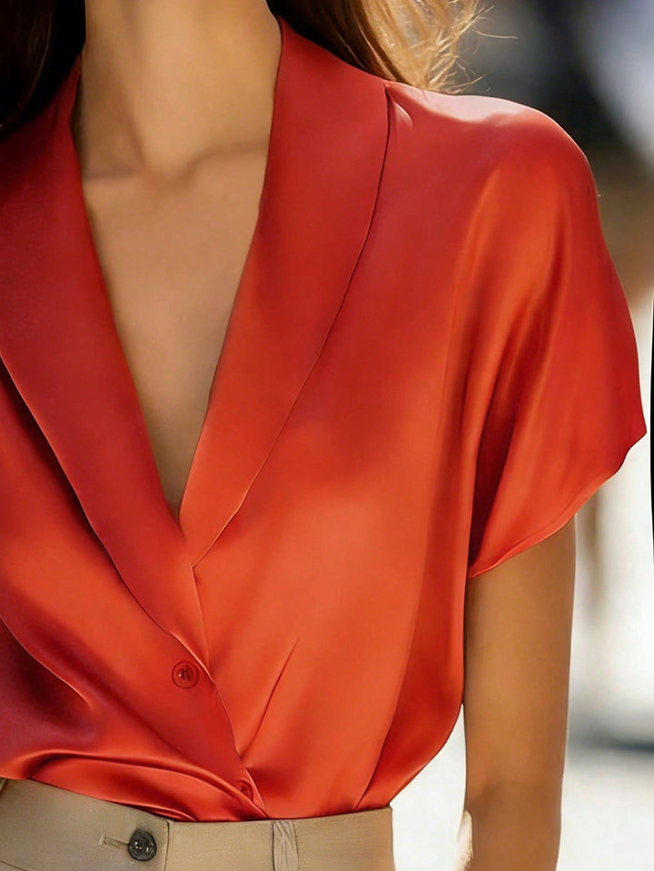 Bluza SHEIN, portocaliu