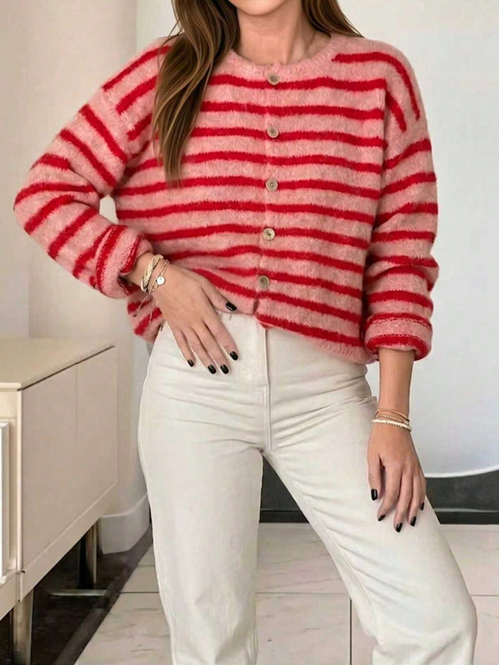 Cardigan SHEIN, roșu