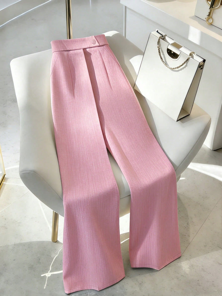 Pantaloni SHEIN, roz