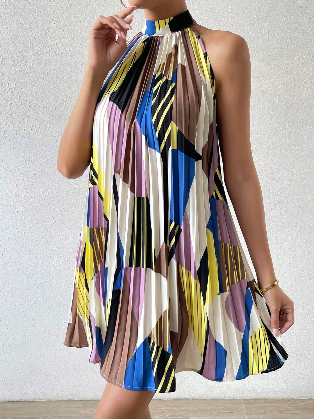 Rochie scurtă SHEIN, mix culori