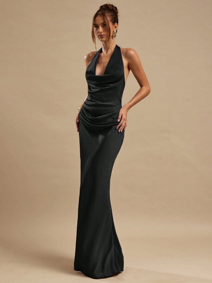 Rochie maxi SHEIN, negru