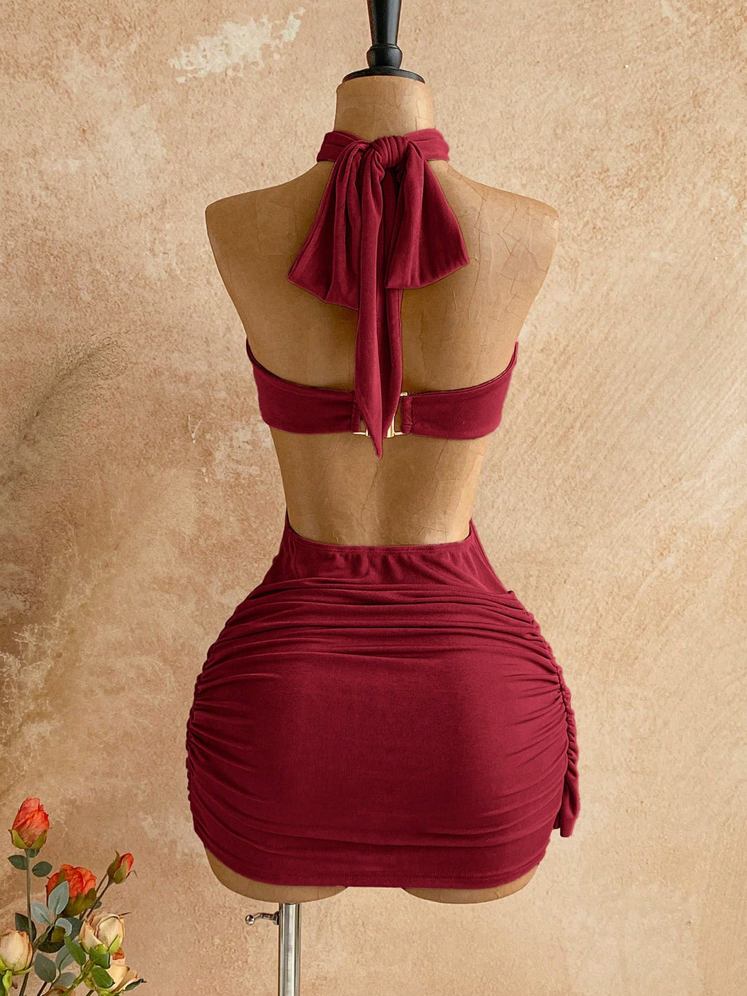 Rochie mini SHEIN, vișiniu
