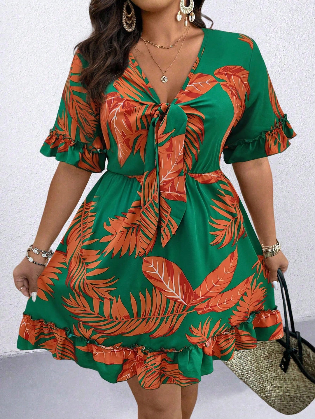 Rochie SHEIN, verde