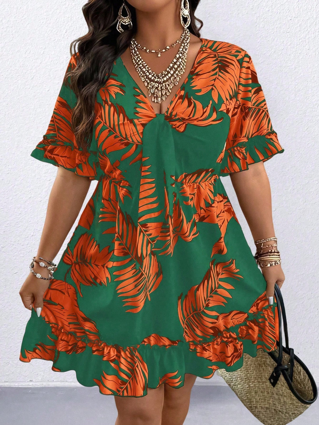 Rochie SHEIN, verde