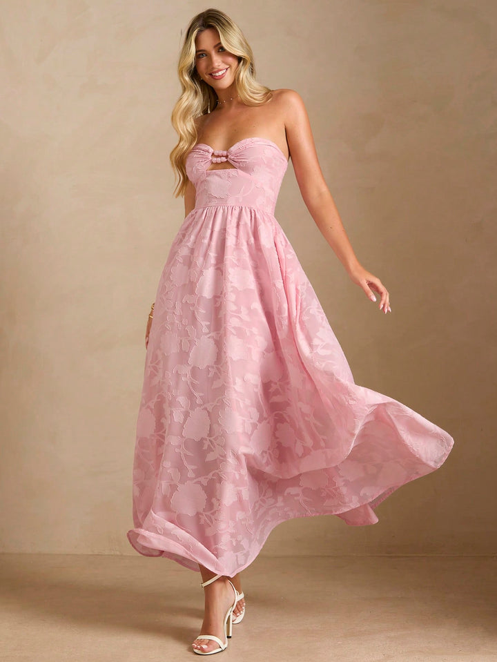 Rochie maxi SHEIN, roz