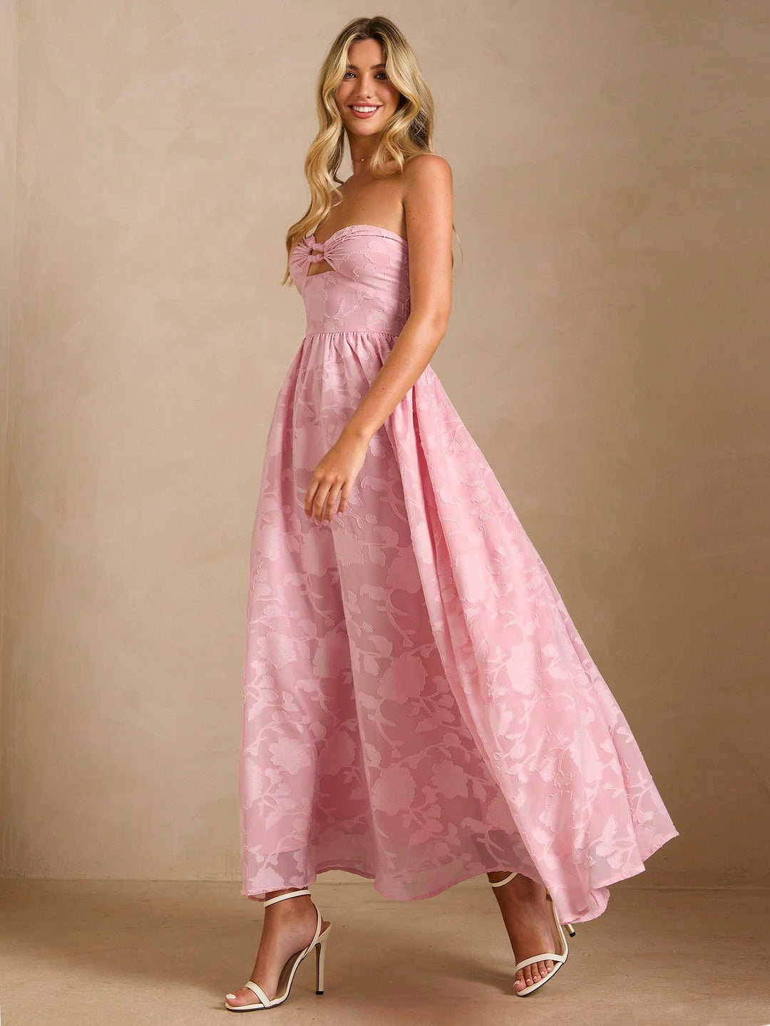 Rochie maxi SHEIN, roz