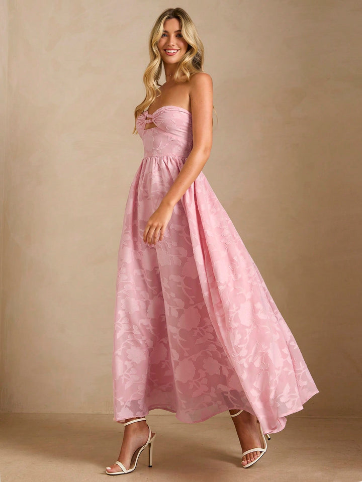 Rochie maxi SHEIN, roz
