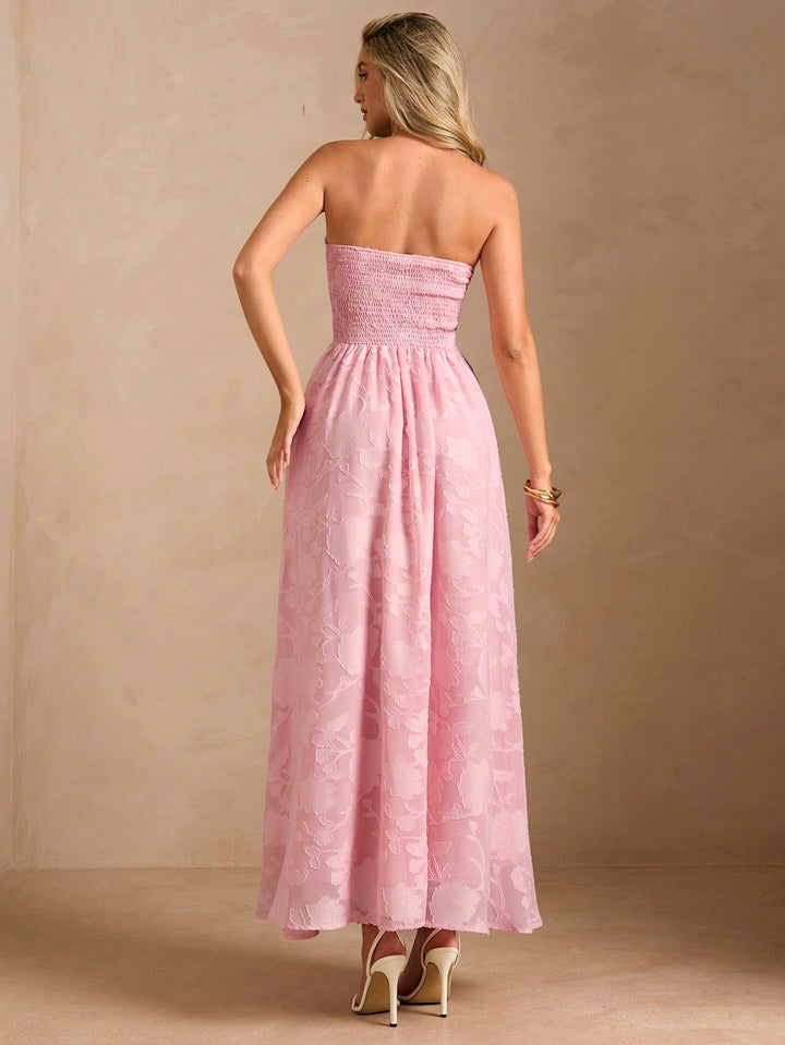 Rochie maxi SHEIN, roz
