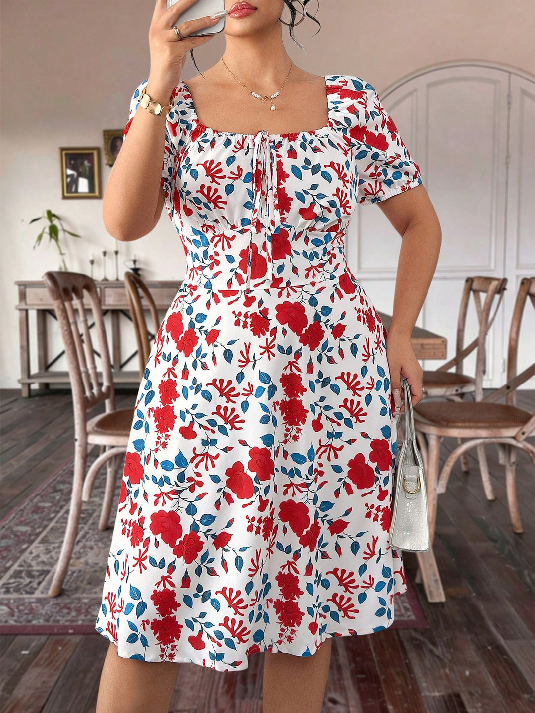 Rochie mini SHEIN, mix culori