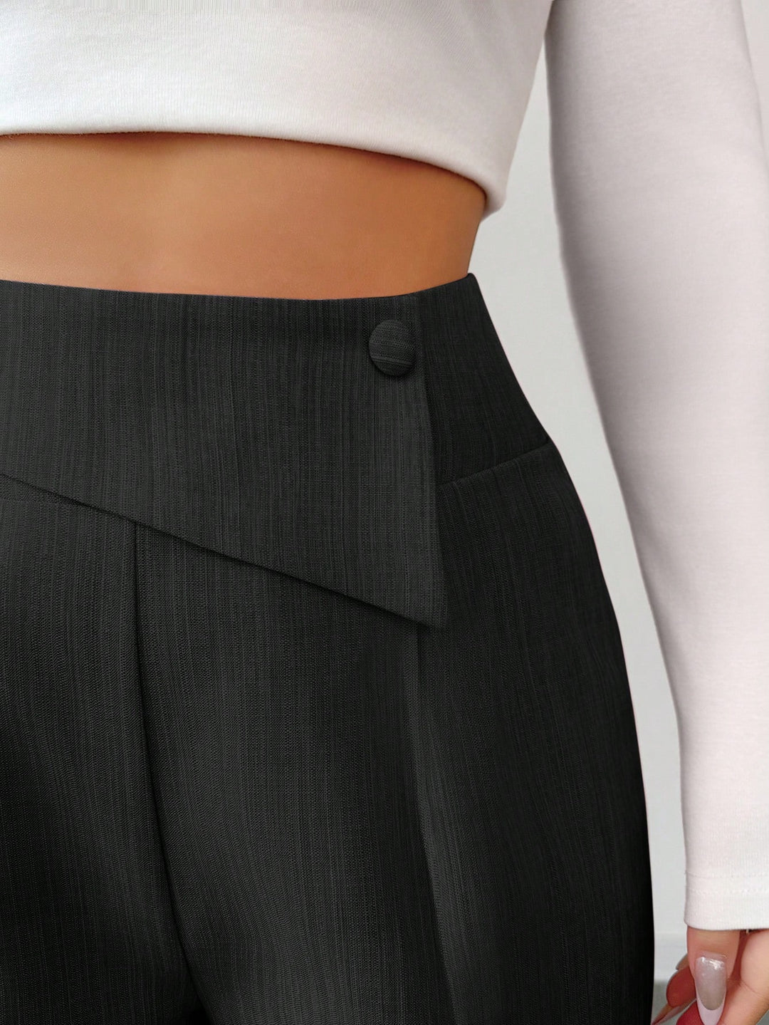 Pantaloni SHEIN, negru