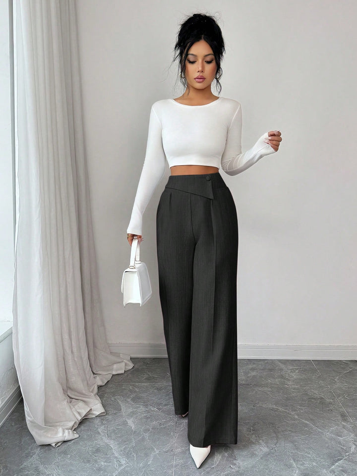 Pantaloni SHEIN, negru