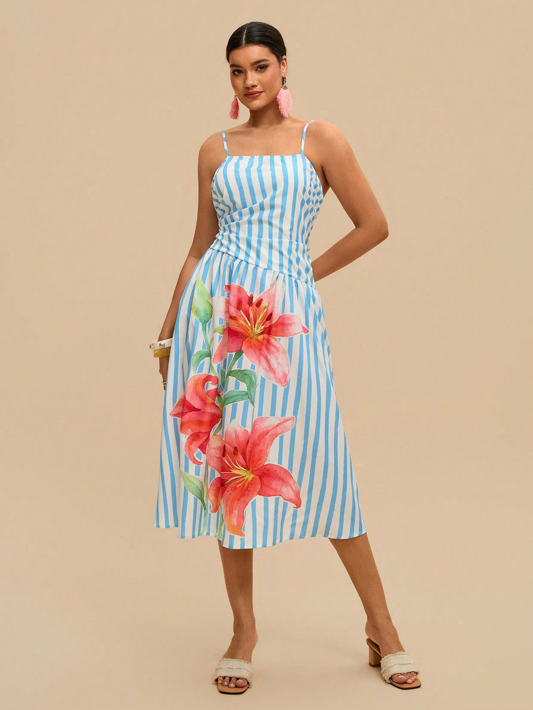 Rochie SHEIN, mix culori