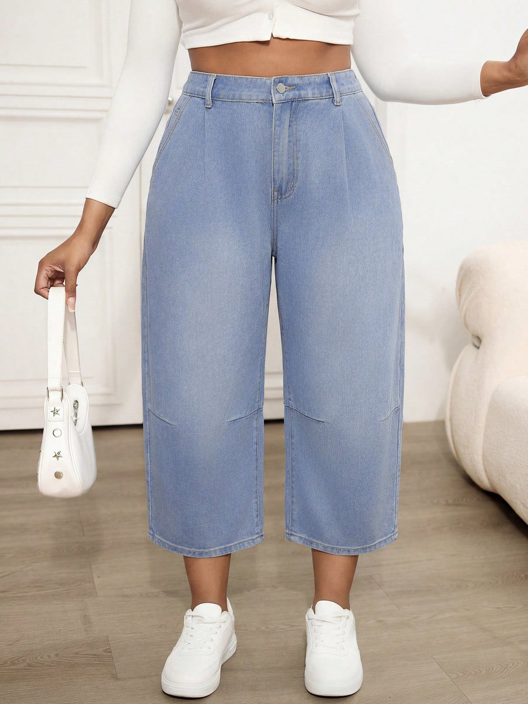 Jeans SHEIN, albastru