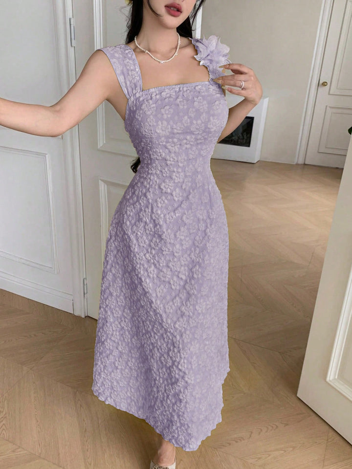 Rochie midi SHEIN, mov