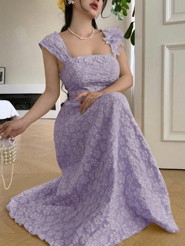 Rochie midi SHEIN, mov