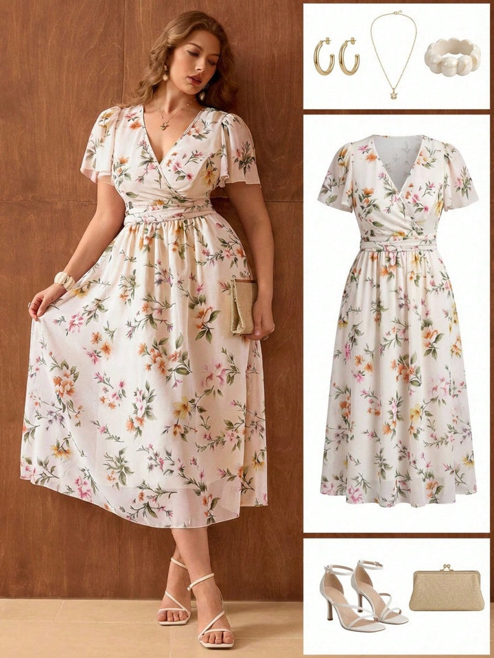 Rochie SHEIN, portocaliu