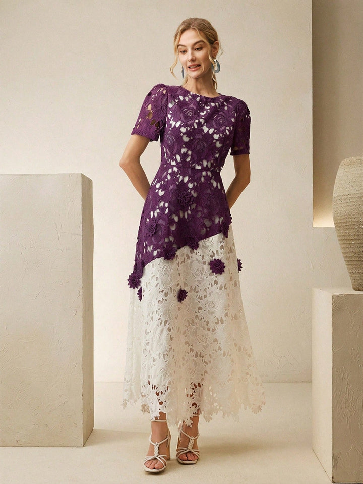 Rochie midi SHEIN, mov