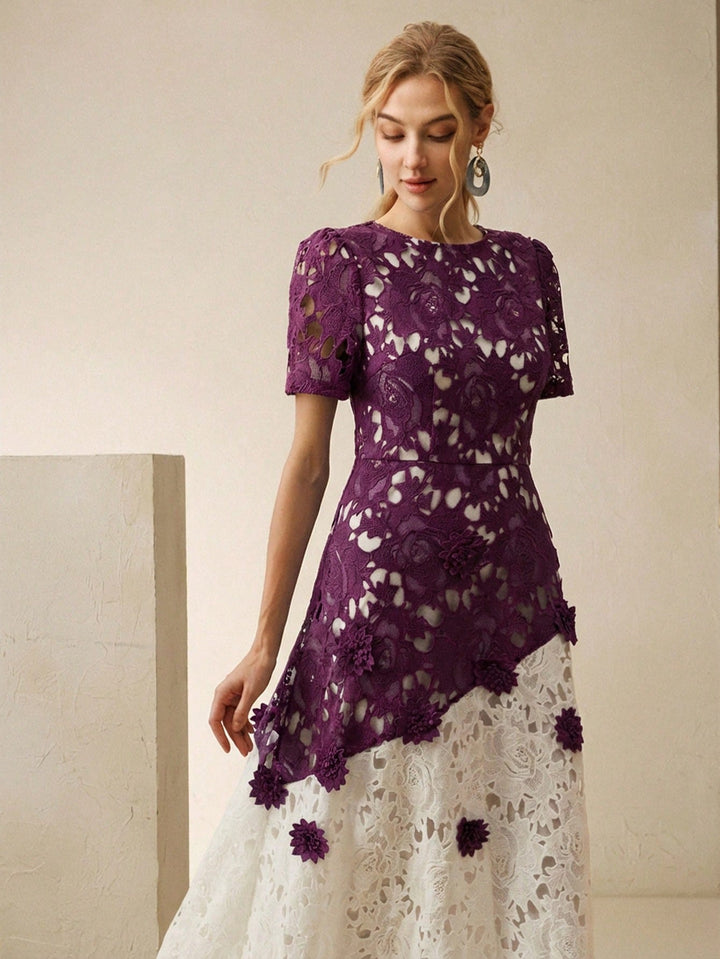 Rochie midi SHEIN, mov