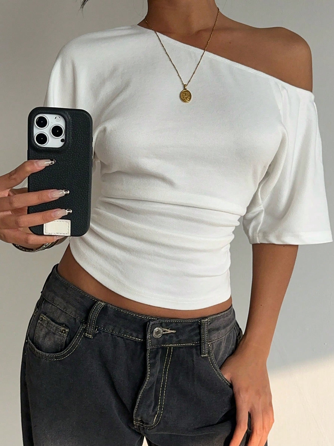 Tricou SHEIN, alb