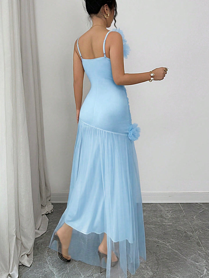 Rochie midi SHEIN, albastru