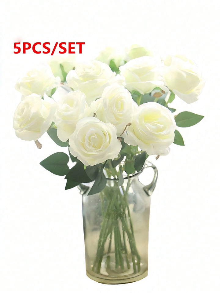 Floari artificiale SHEIN, alb