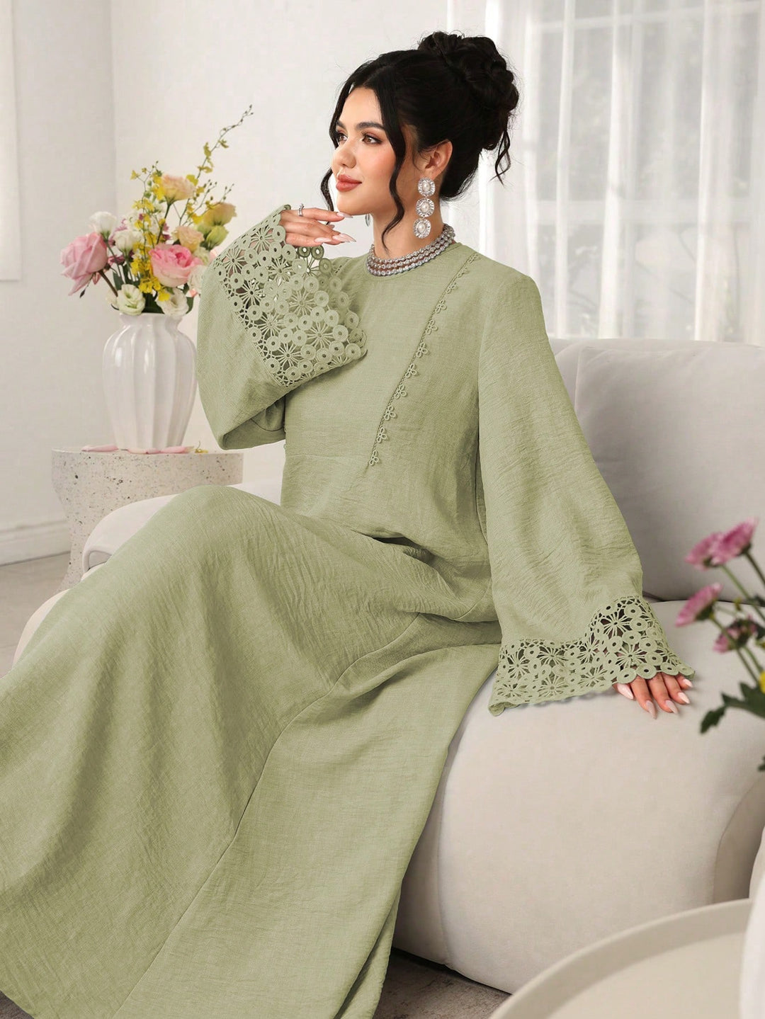 Rochie SHEIN, verde
