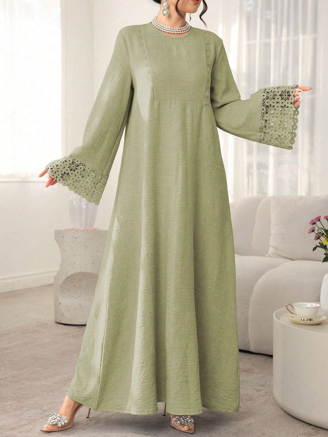 Rochie SHEIN, verde