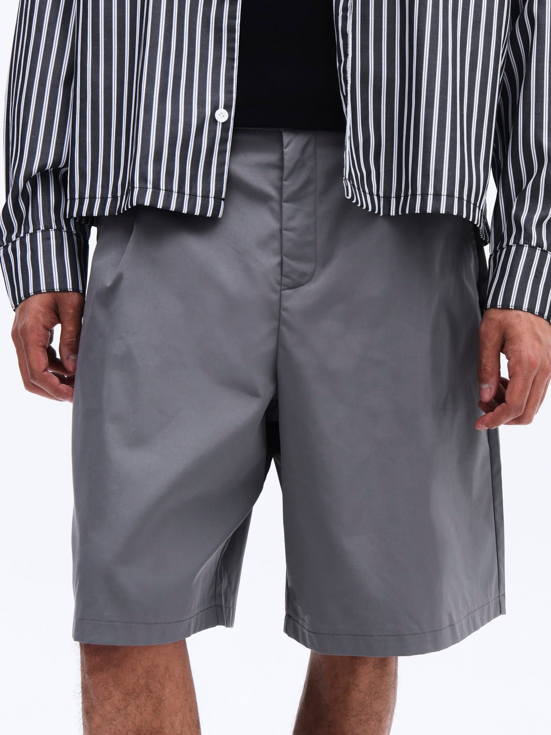 Pantaloni scurți SHEIN, gri