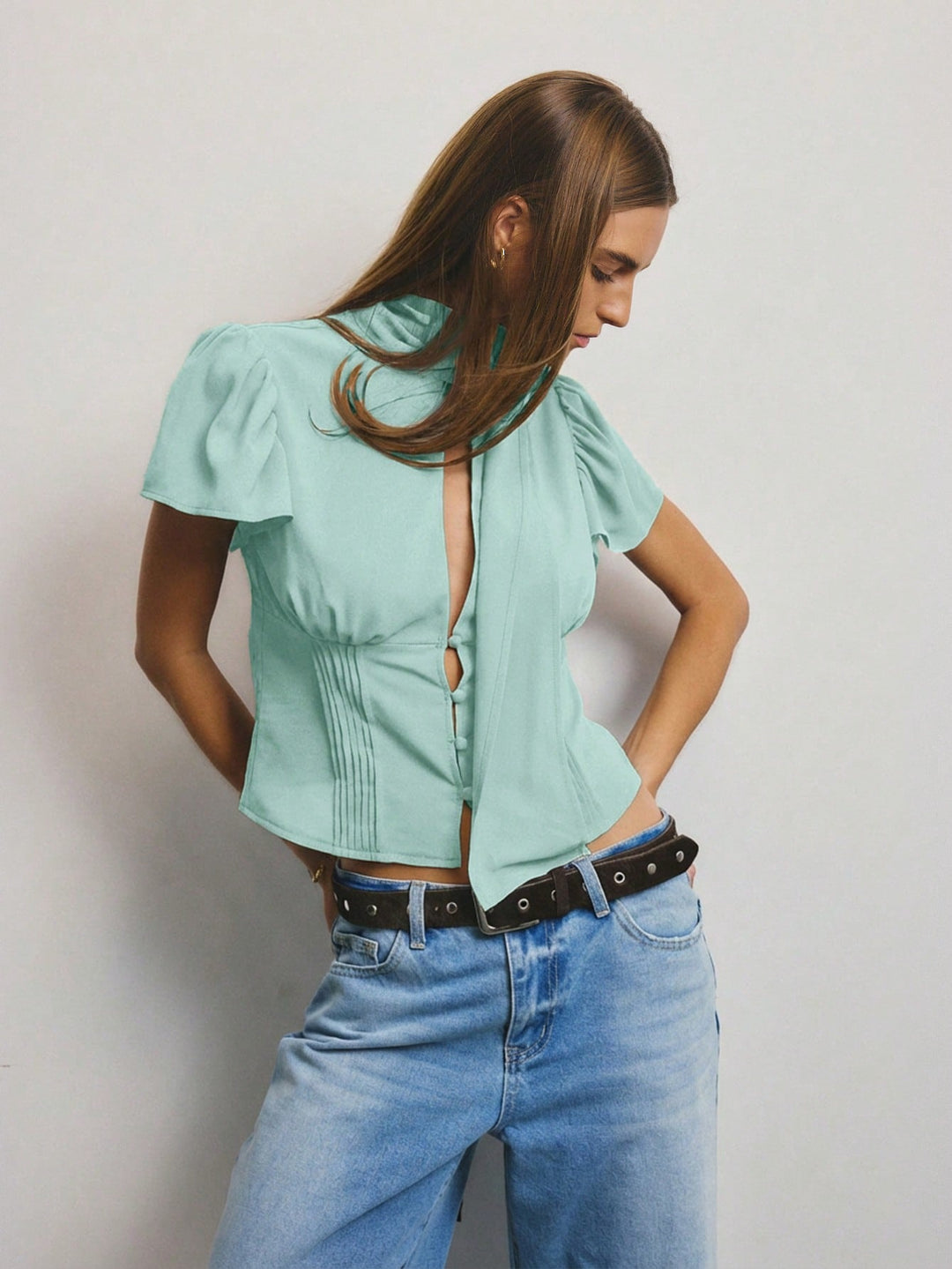 Bluza SHEIN, verde
