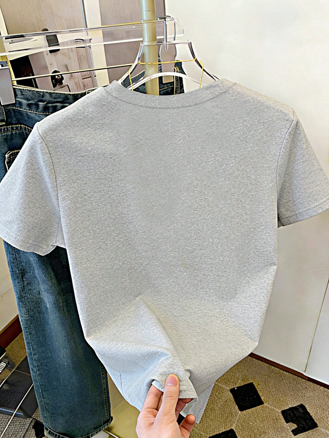 Tricou SHEIN, gri