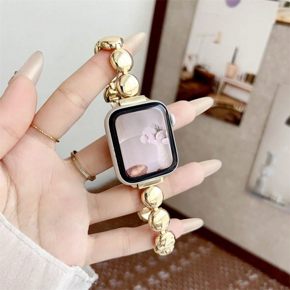 Curea smartwatch SHEIN, auriu