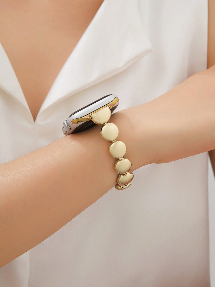 Curea smartwatch SHEIN, auriu