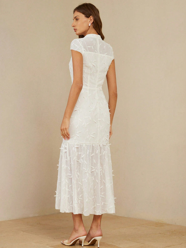 Rochie maxi SHEIN, alb