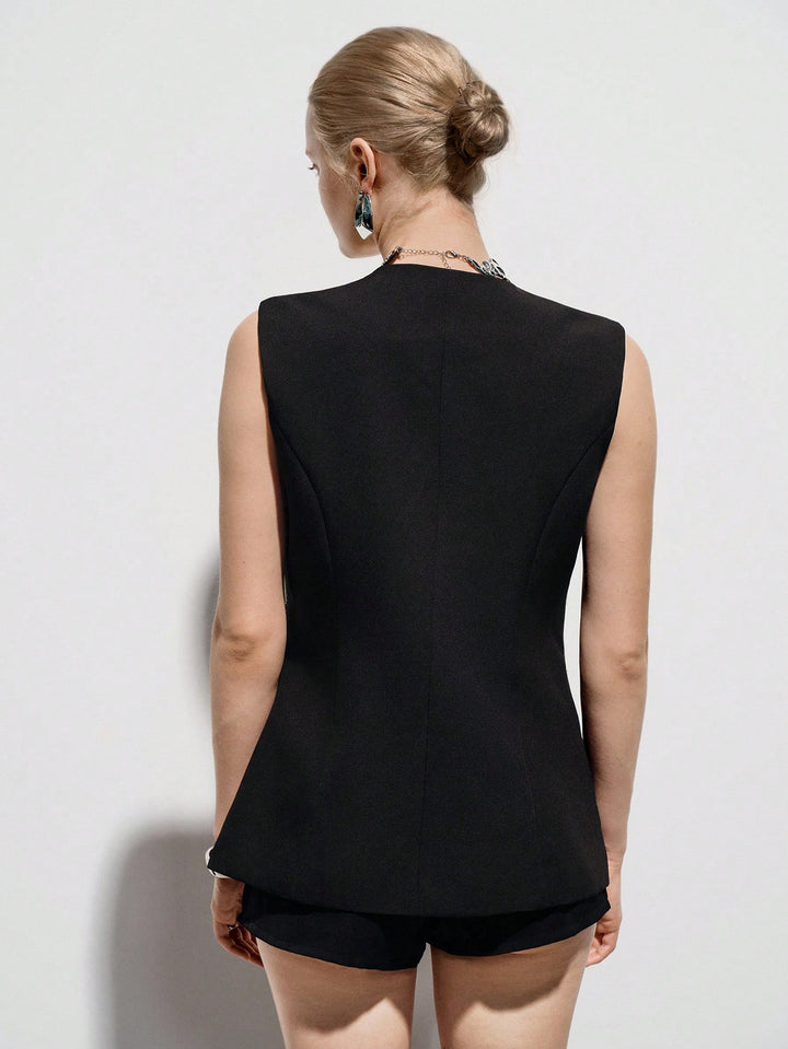Sacou SHEIN, negru