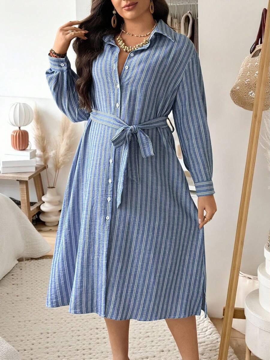 Rochie midi SHEIN, albastru