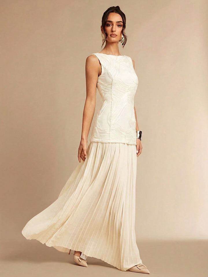 Rochie maxi SHEIN, portocaliu